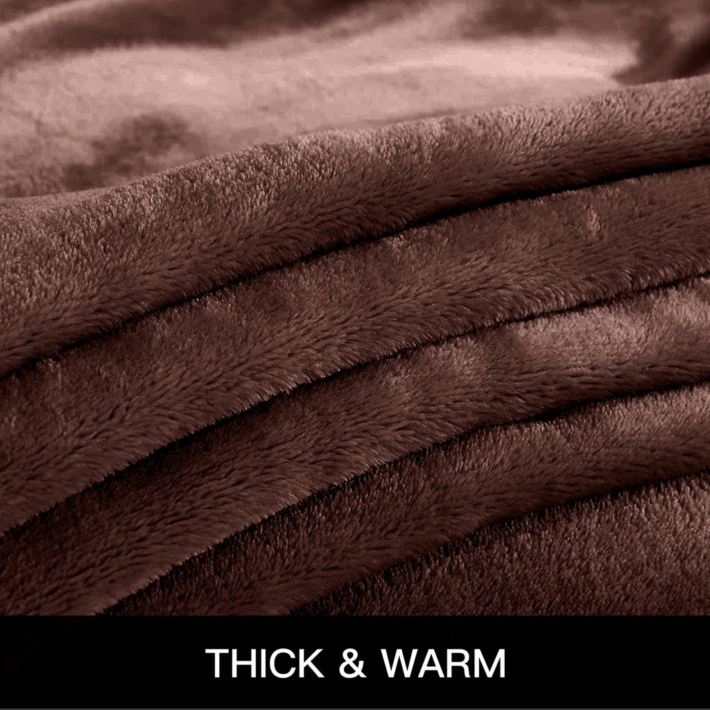 Lightweight Warm Throw Blanket, Fuzzy & Plush Warm Fleece Blanket, Throw Size Coffee Blankets for Couch Beds, Machine Washable Blanket... - Lightweight Plush Warm Blanket for All Seasons Detail