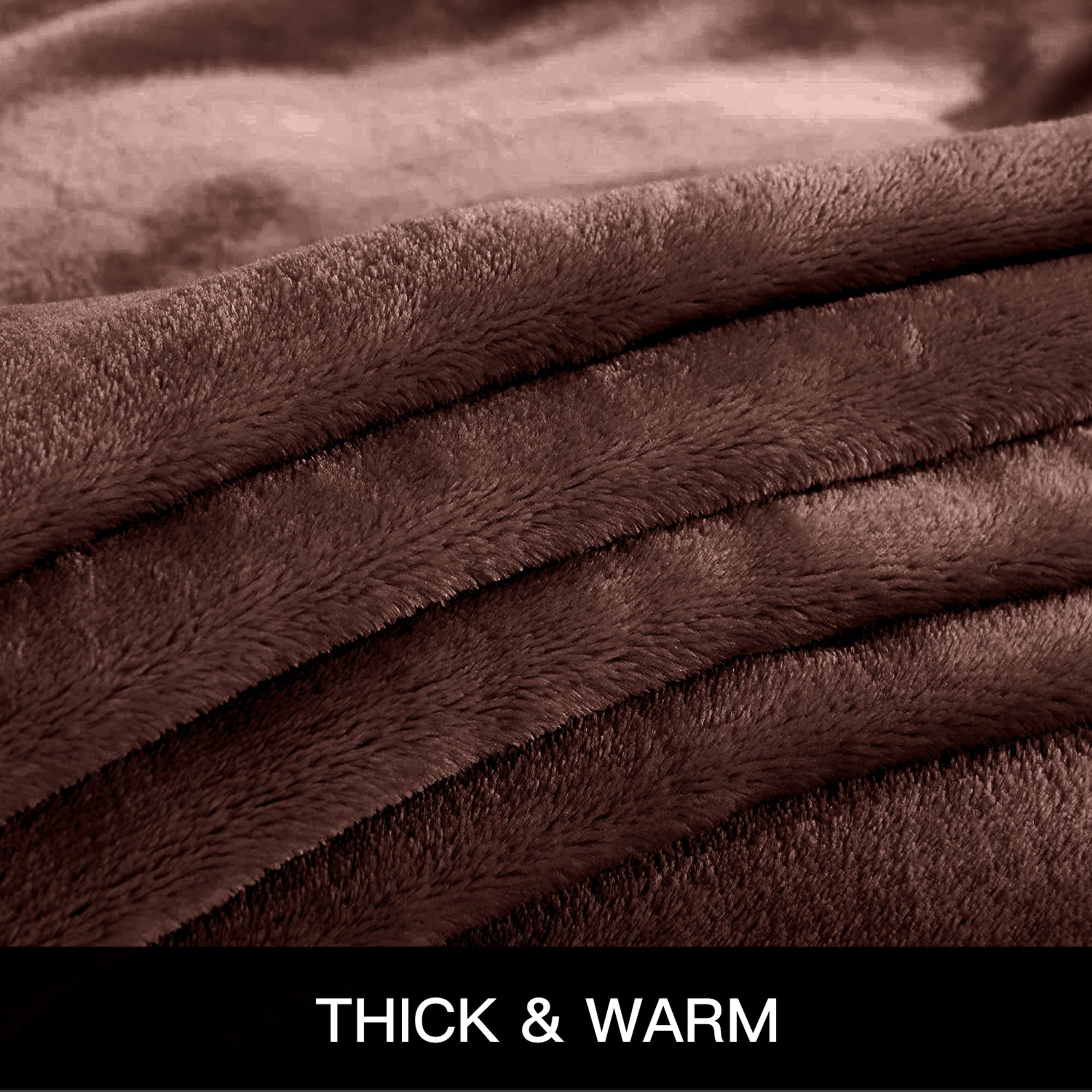 Lightweight Warm Throw Blanket, Fuzzy & Plush Warm Fleece Blanket, Throw Size Coffee Blankets for Couch Beds, Machine Washable Blanket... - Lightweight Plush Warm Blanket for All Seasons Detail