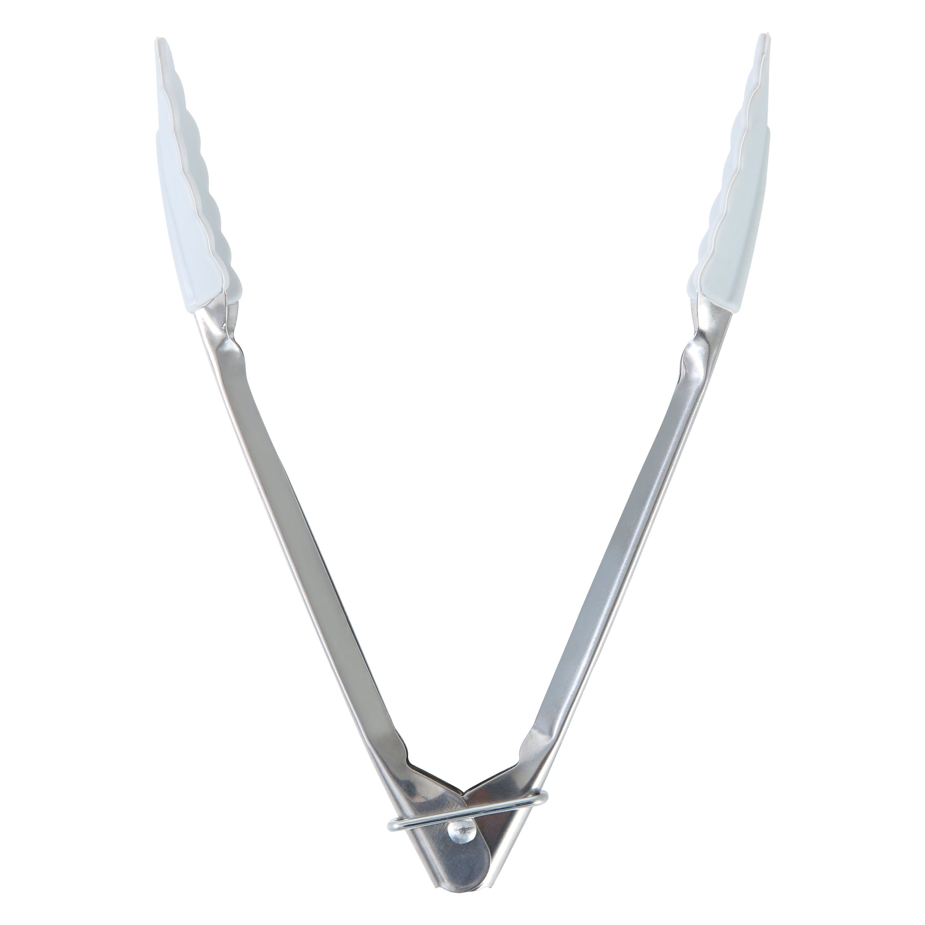 Professional Grade Stainless Steel and Silicone Mini Food Tongs Grey - Professional Kitchen Tool for Culinary Enthusiasts Detail