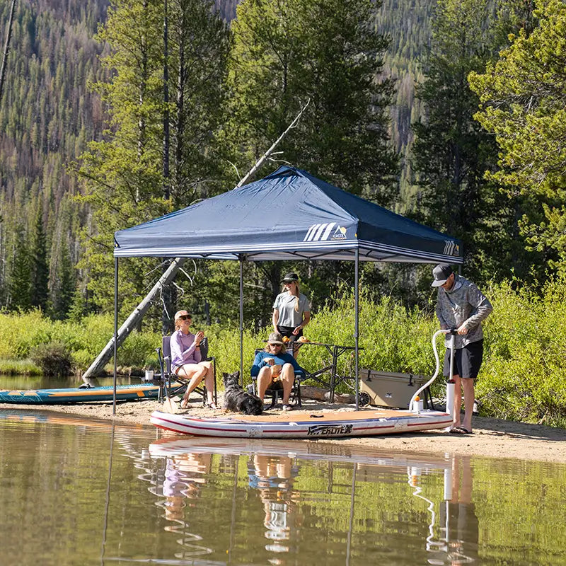 Premium All-Weather LevrUp Canopy - Choice 360 - Portable Beach Canopy with Adjustable Shade Angle Detail