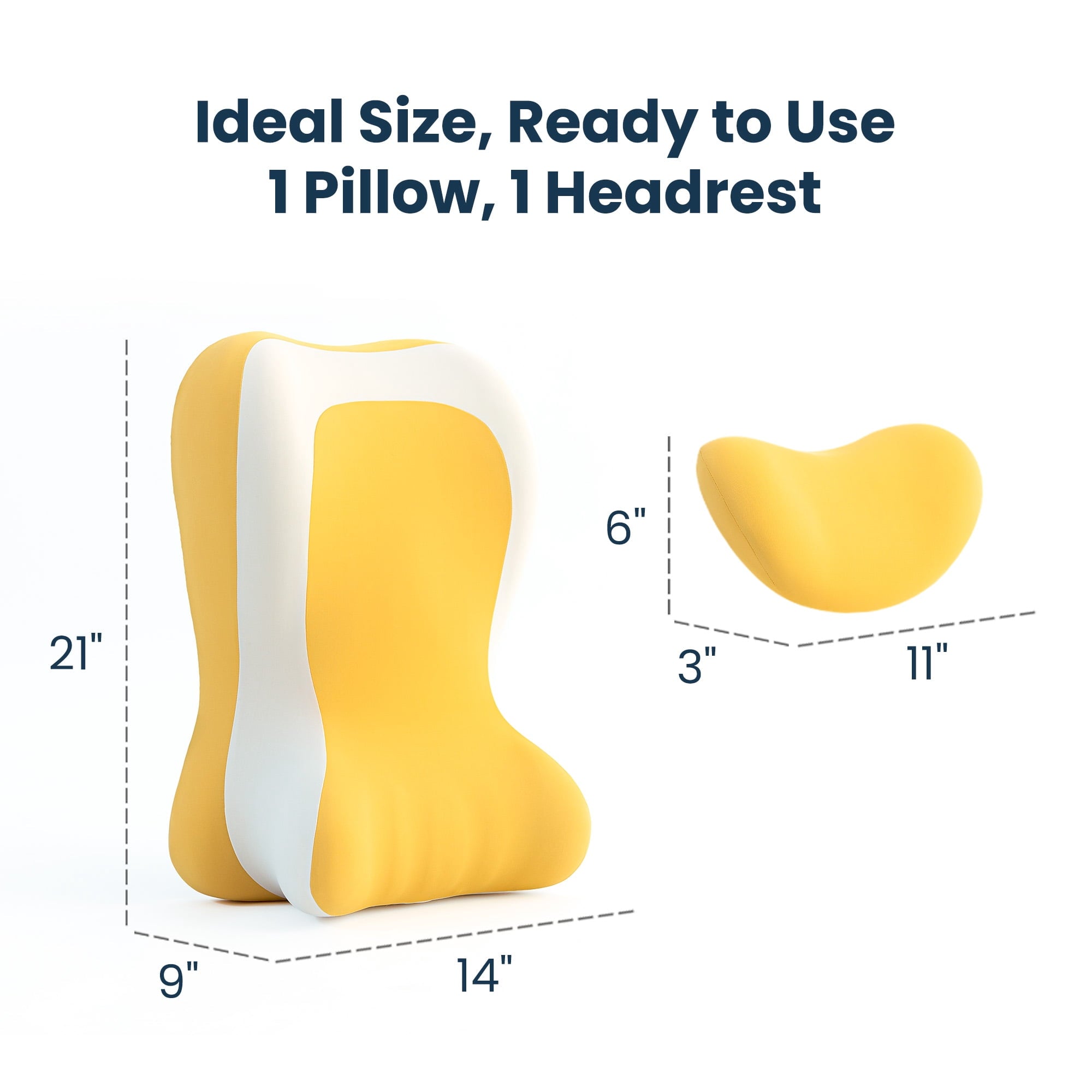Decorative Plump Memory Foam Reading Pillow, Multi-Position Support Bed Pillow for Petite Adults, Reading Tools, Fun Couple Pillows Pr... - Decorative Throw Pillow Cushion for Sofa & Bed Detail