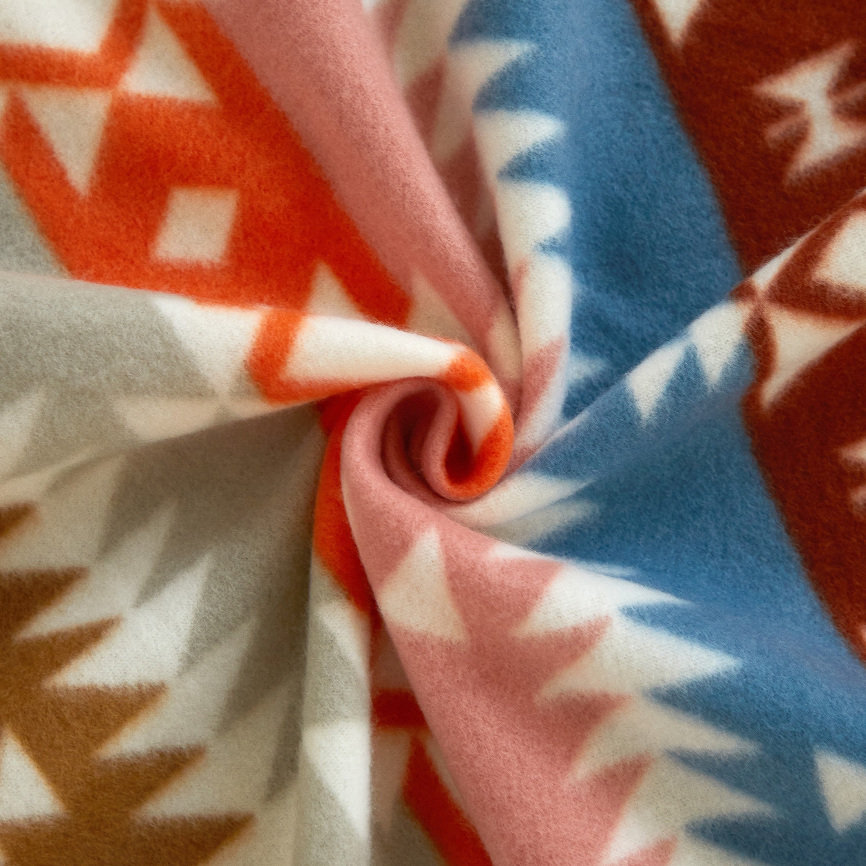 Cozy Fleece Stripe Fleece Throw - Lightweight Plush Warm Blanket for All Seasons Detail