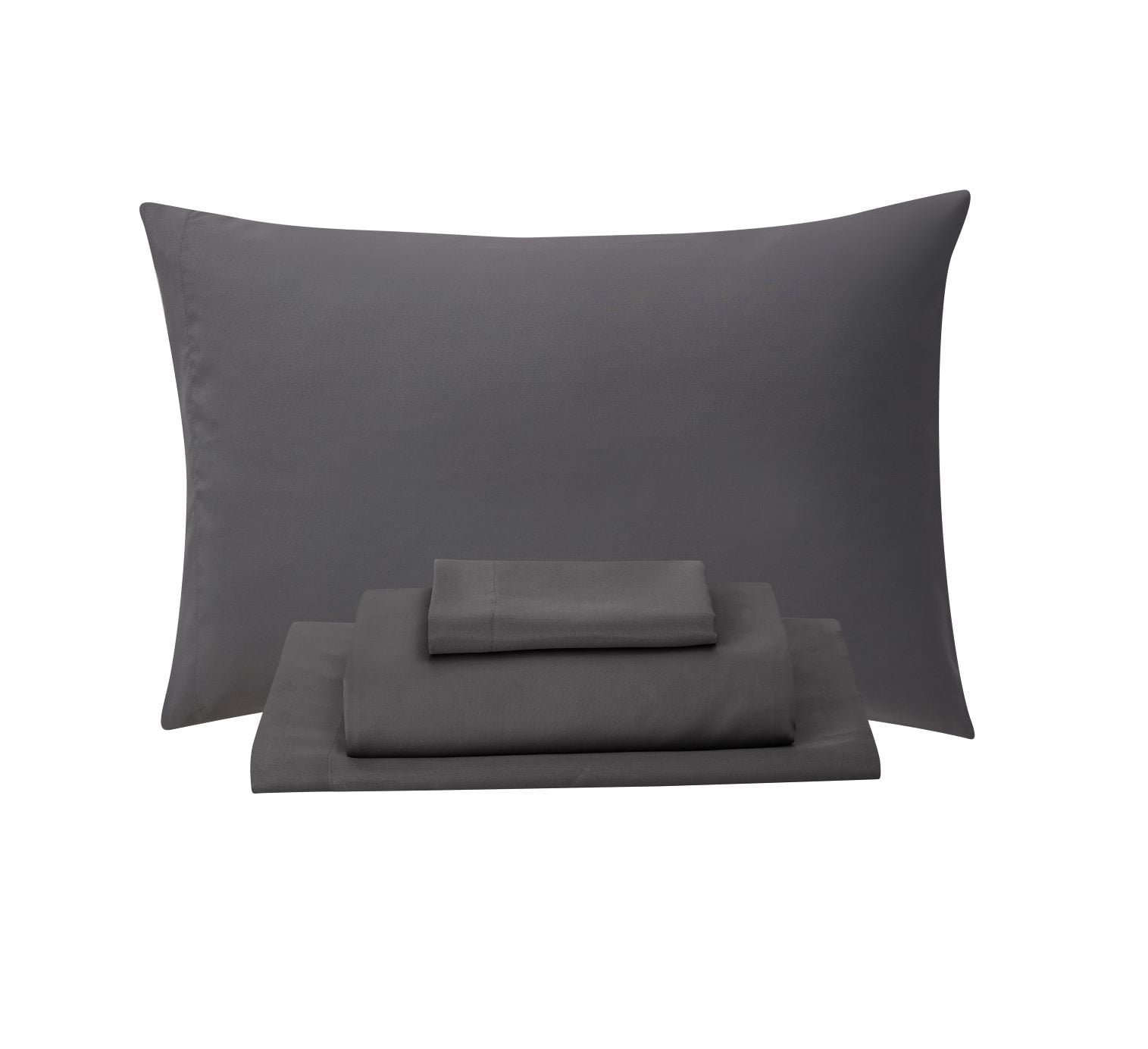 Heavyweight Warmth 7 Piece Reversible Bed in a Bag Comforter Set with Sheets, Black, King - Hypoallergenic Ultra-Fluffy Quilt for Winter Detail