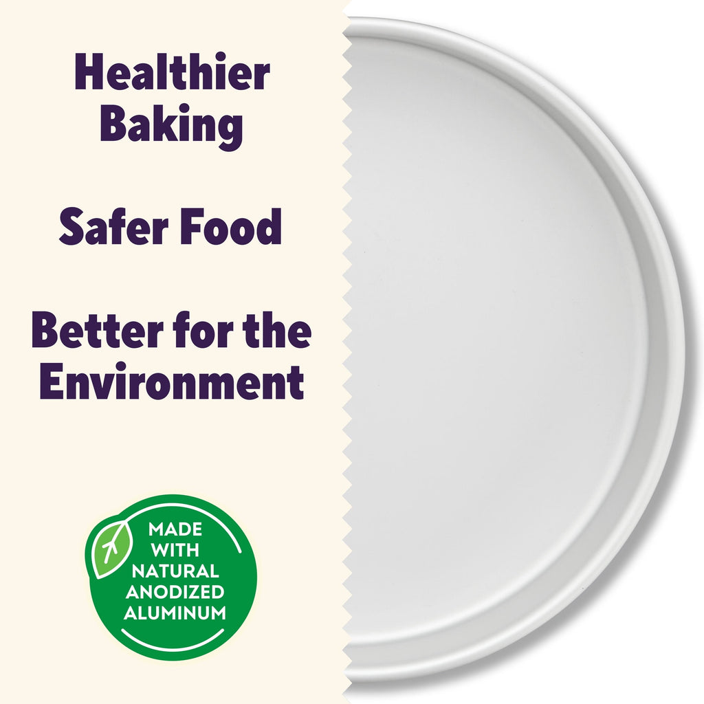 Time-Saving Aluminum 8" Round Cake Pan 2" Depth Layer Cake Baking Pan, Packaging May Vary - Multi-Functional Manual Food Chopper & Slicer Detail