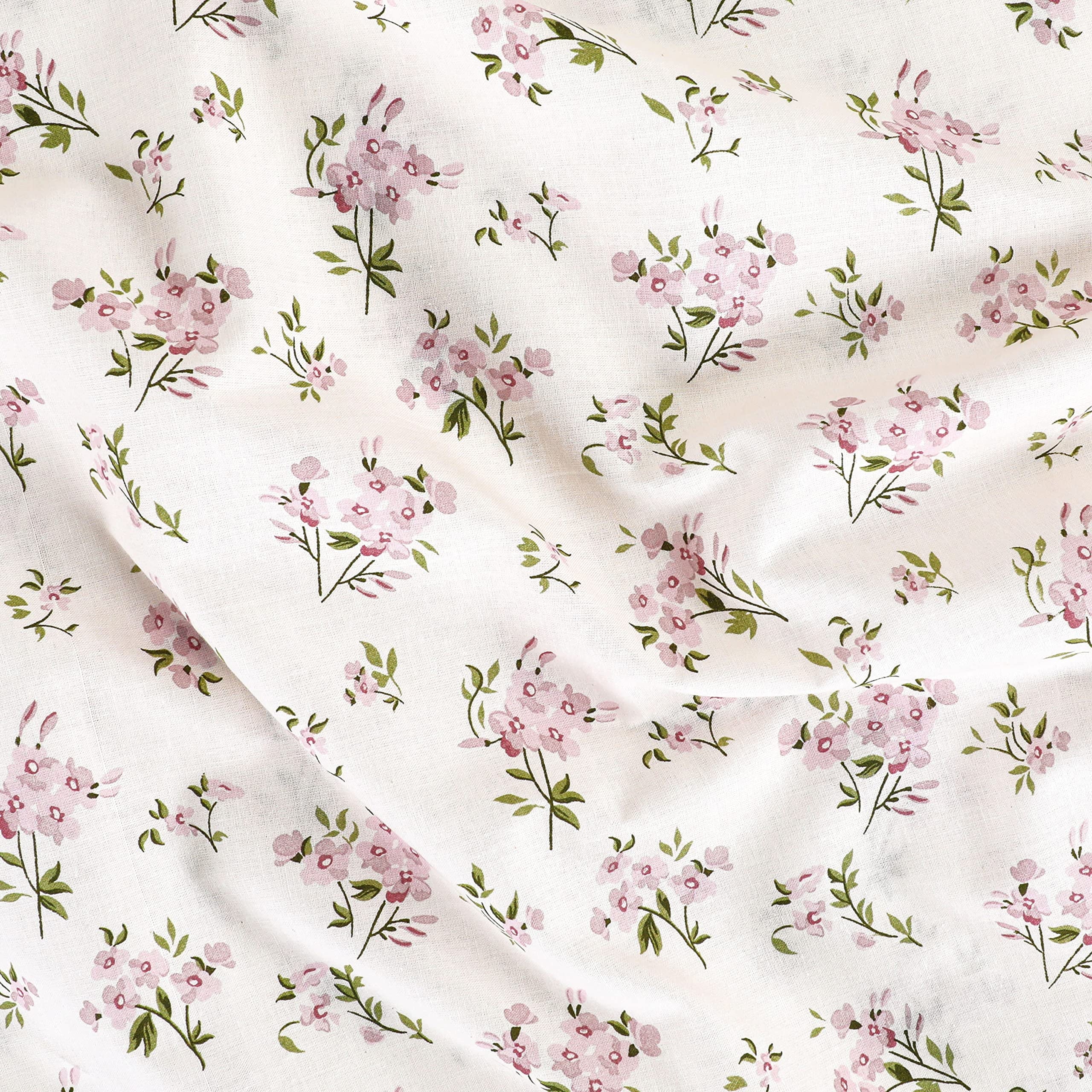 Cooling Sateen 100% Cotton Full Size Bed Sheets Set with Deep Pockets, Cozy Percale sheets with Elastic Fitted Sheet Set Ultra Soft ... - Luxury Bed Sheet Set with Deep Pockets Detail