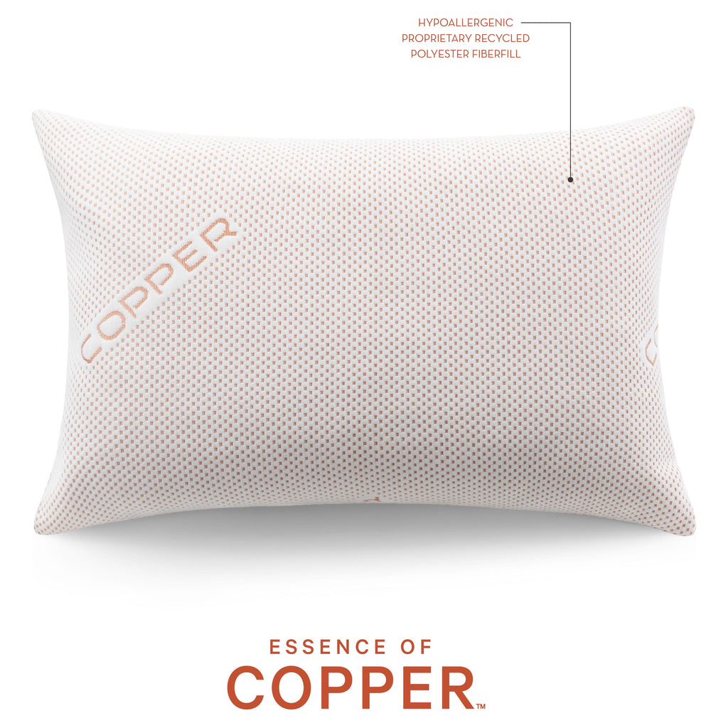 Hotel Collection Luxury Knit Bed Pillow 2 Pack, Standard/Queen, Polyester - Hotel Quality Plush Sleeping Pillows Detail