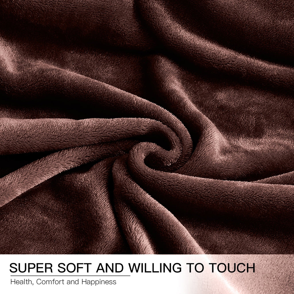Lightweight Warm Throw Blanket, Fuzzy & Plush Warm Fleece Blanket, Throw Size Coffee Blankets for Couch Beds, Machine Washable Blanket... - Lightweight Plush Warm Blanket for All Seasons Detail