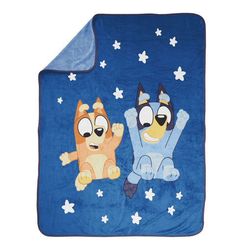 Cozy Fleece In The Dream Kids Throw Blanket, 46 x 60, Microfiber, Blue, BBC Studios Ages 1+ - Lightweight Plush Warm Blanket for All Seasons - Default Title