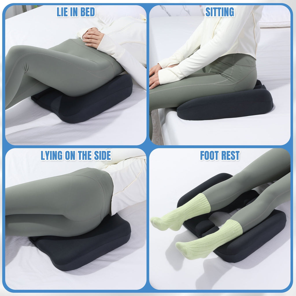 Ergonomic Memory Foam Memory Foam Bed Sore Cushions for Butt, Bedsore Pressure Relief Pillow for Sleeping and Sitting,Cushion for Bed Sores... - Hotel Quality Plush Sleeping Pillows Detail