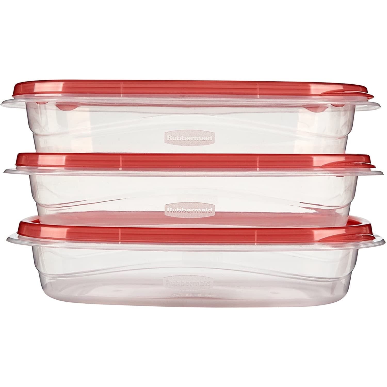 Sweet Treat Shaped 4.0-Cup Rectangle Food Storage Containers, Ruby Red, 3 pack - Deliciously Soft Cupcake Sensory Glob Detail