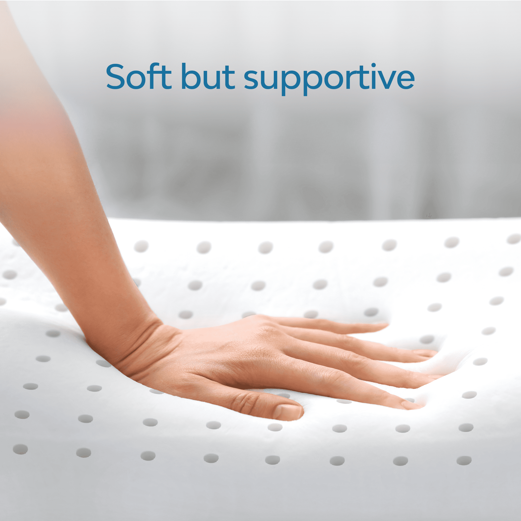 Hotel Collection Memory Foam Water Pillow - Adjustable Pillow for Neck Pain Relief, Pillow for Side, Back, and Stomach Sleepers, The O... - Orthopedic Shredded Foam Bed Pillow Set Detail