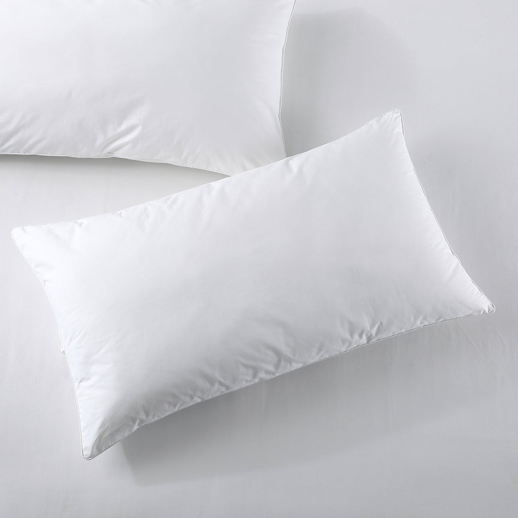 Decorative Plump Bed Pillows King Size Pillows Set of 2, Pillows for Sleeping,Polyester Microfiber Cover,Super Soft Set of 2(... - Hotel Quality Plush Sleeping Pillows Detail