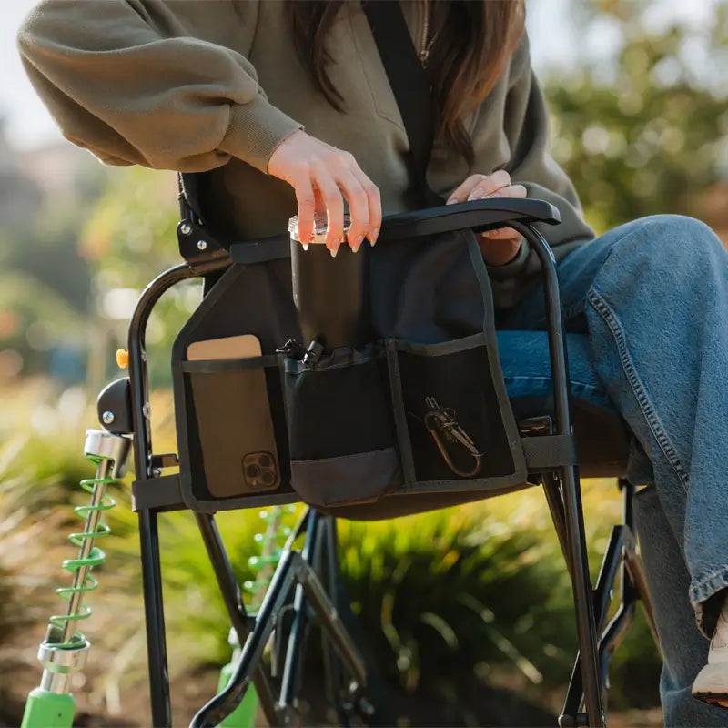 Premium All-Weather Adjustable Rocker - Choice 573 - RoadTrip Rocker Smooth Motion Camp Chair Detail