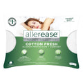 Fluffy Shredded Cotton Fresh Bed Pillow, S/Q, White- 2 Pack Antimicrobial Allergy Defense Fabric - Orthopedic Shredded Foam Bed Pillow Set - Default Title
