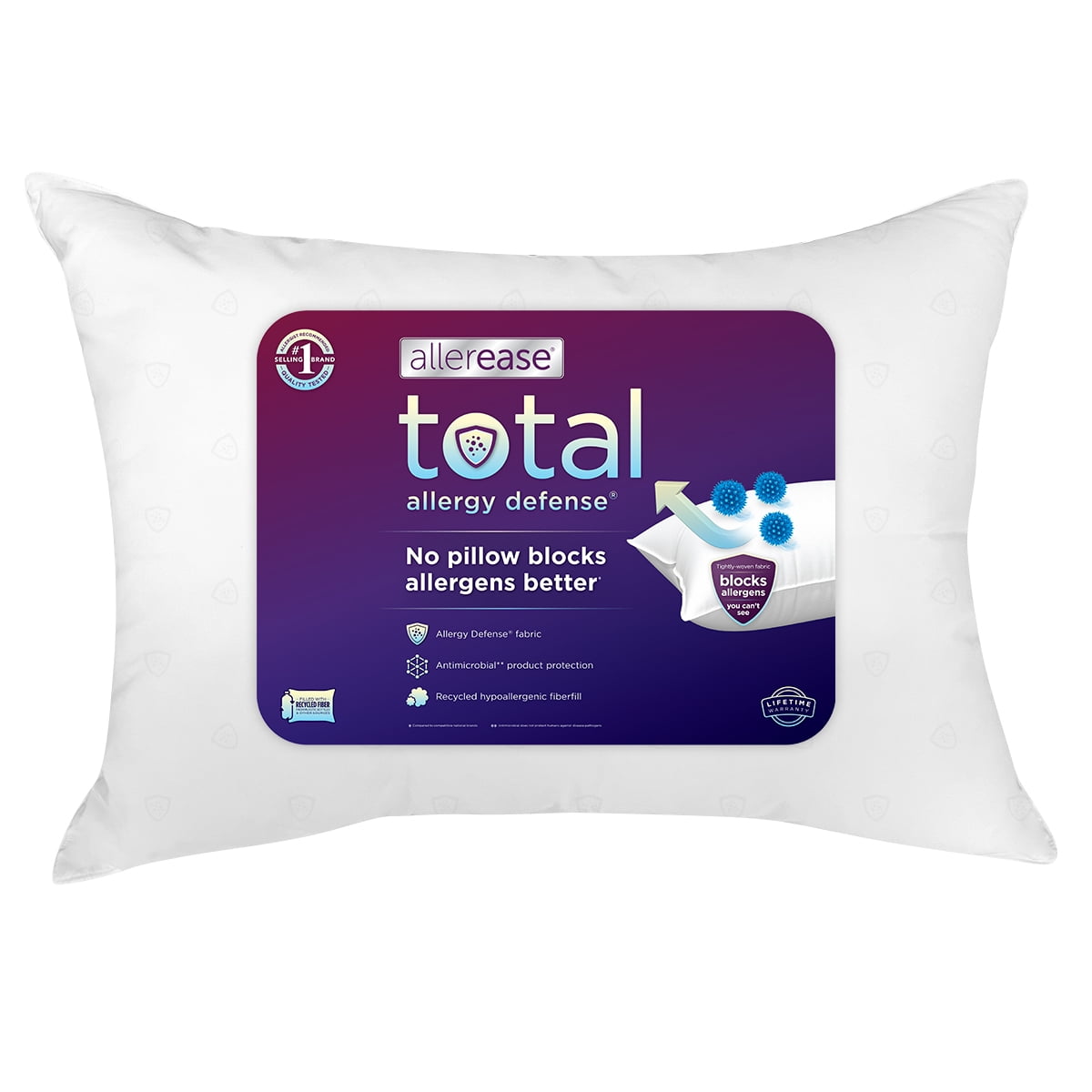 Hotel Collection Bed Pillows, Standard/Queen (2 Count) - Orthopedic Shredded Foam Bed Pillow Set - Default Title