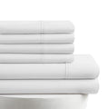 Breathable Luxury Queen Size 6 Piece Bed Sheet Set White - Ultra Soft Microfiber Deep Pocket Wrinkle Free - Luxury Bed Sheet Set with Deep Pockets - Default Title