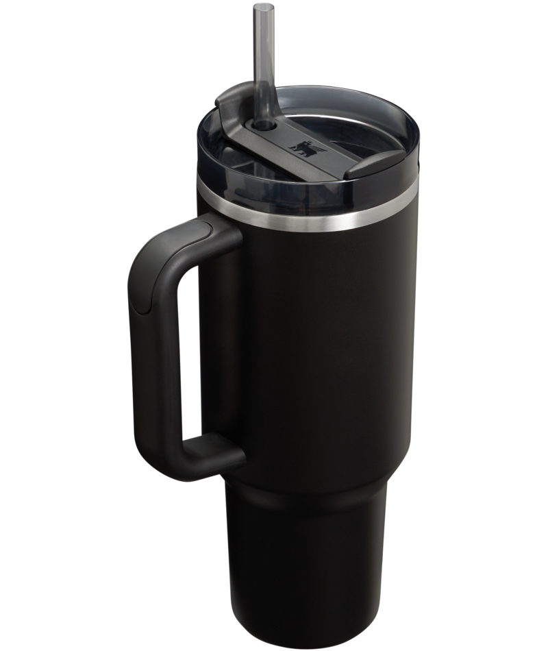 Insulated Travel The Quencher H2.0 Flowstate Tumbler  | Stanley Create D332L - Double-Wall Vacuum Insulated Travel Tumbler with Straw Detail