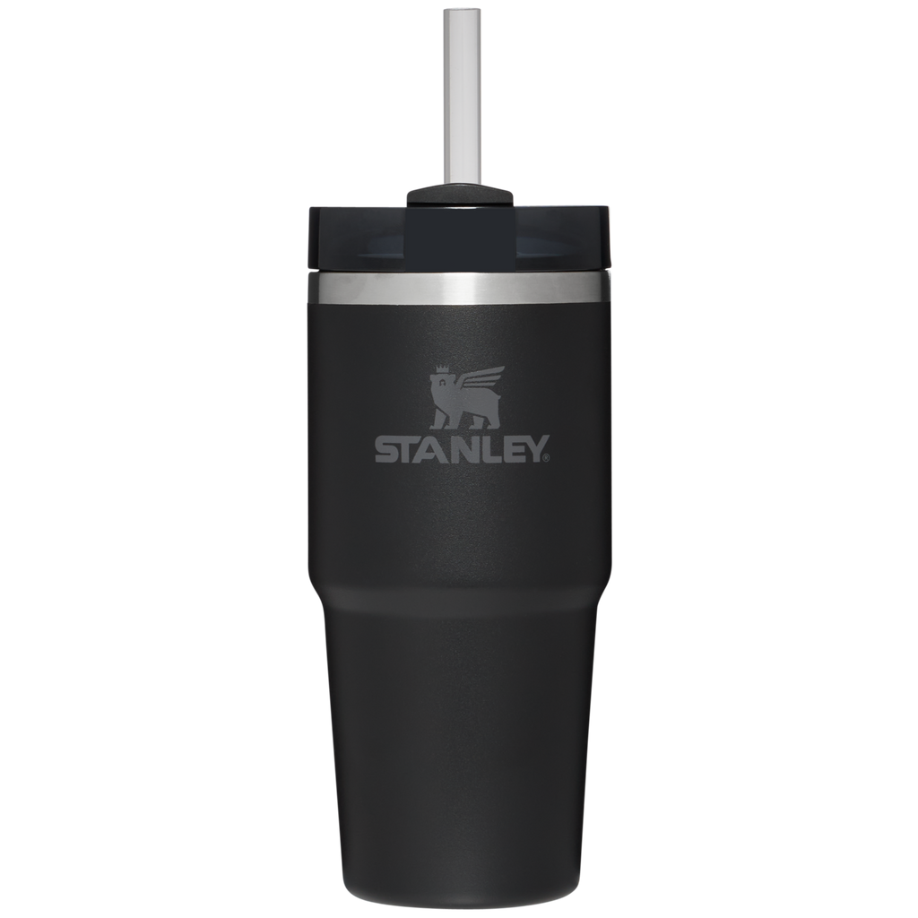 Splash-Resistant FlowState The Quencher H2.0 Flowstate Tumbler D214X - 40oz Large Capacity Car-Cup Friendly Quencher - Black