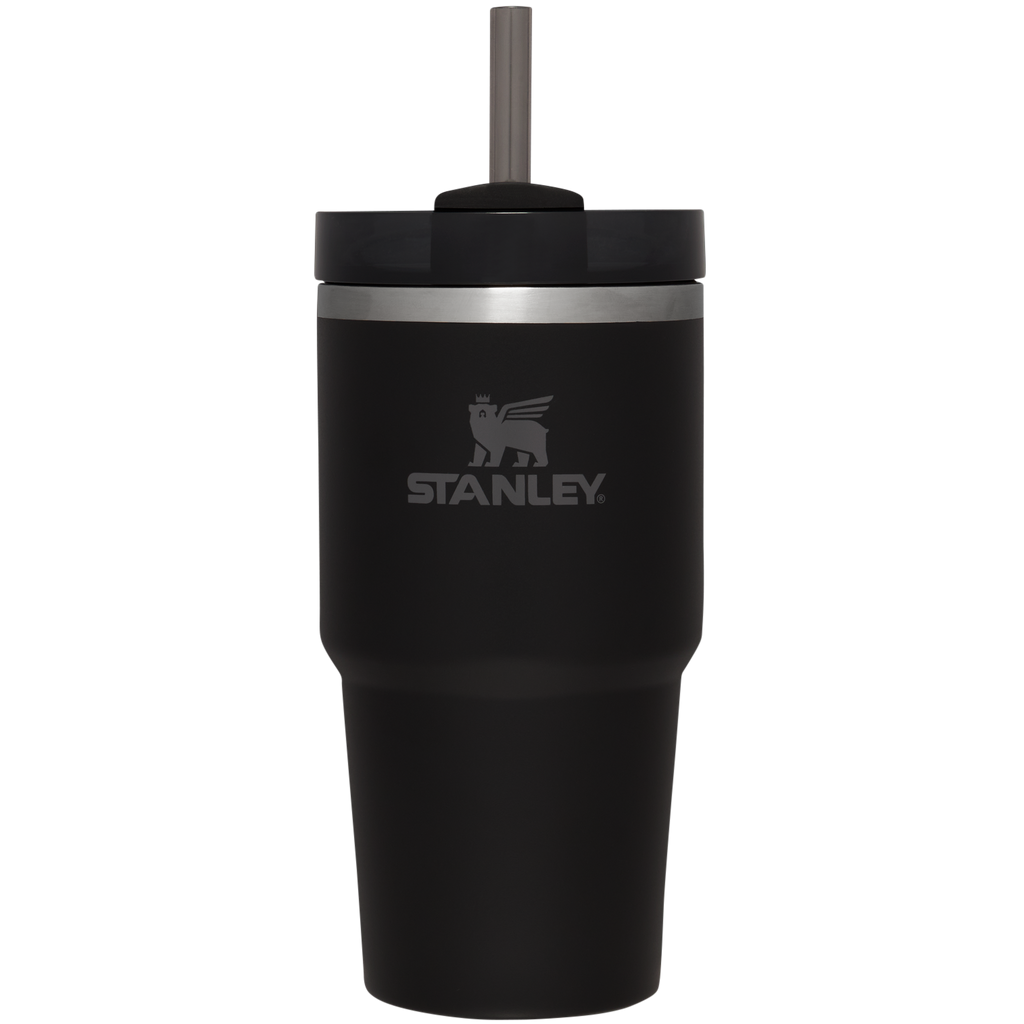 Double-Wall Vacuum The Quencher H2.0 Flowstate Tumbler | Stanley Create D330L - Double-Wall Vacuum Insulated Travel Tumbler with Straw Detail