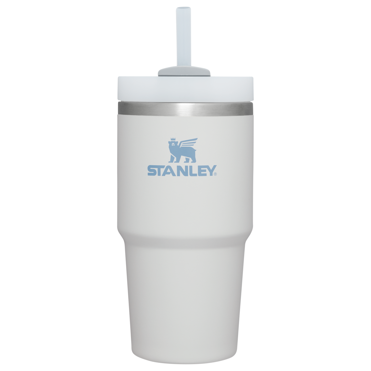 Double-Wall Vacuum The Quencher H2.0 Flowstate Tumbler | Stanley Create D330L - Double-Wall Vacuum Insulated Travel Tumbler with Straw - Fog