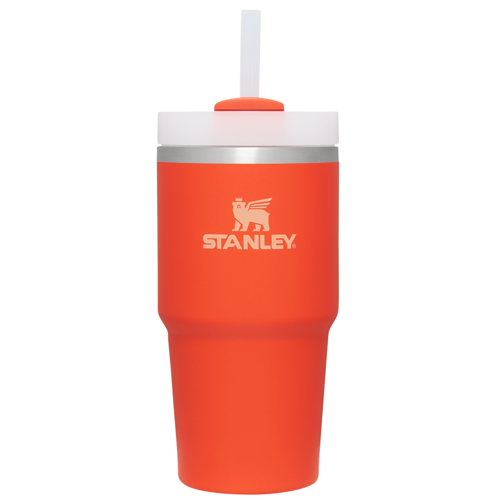 Insulated Travel The Quencher H2.0 Flowstate Tumbler D030T - 40oz Large Capacity Car-Cup Friendly Quencher - Tigerlily