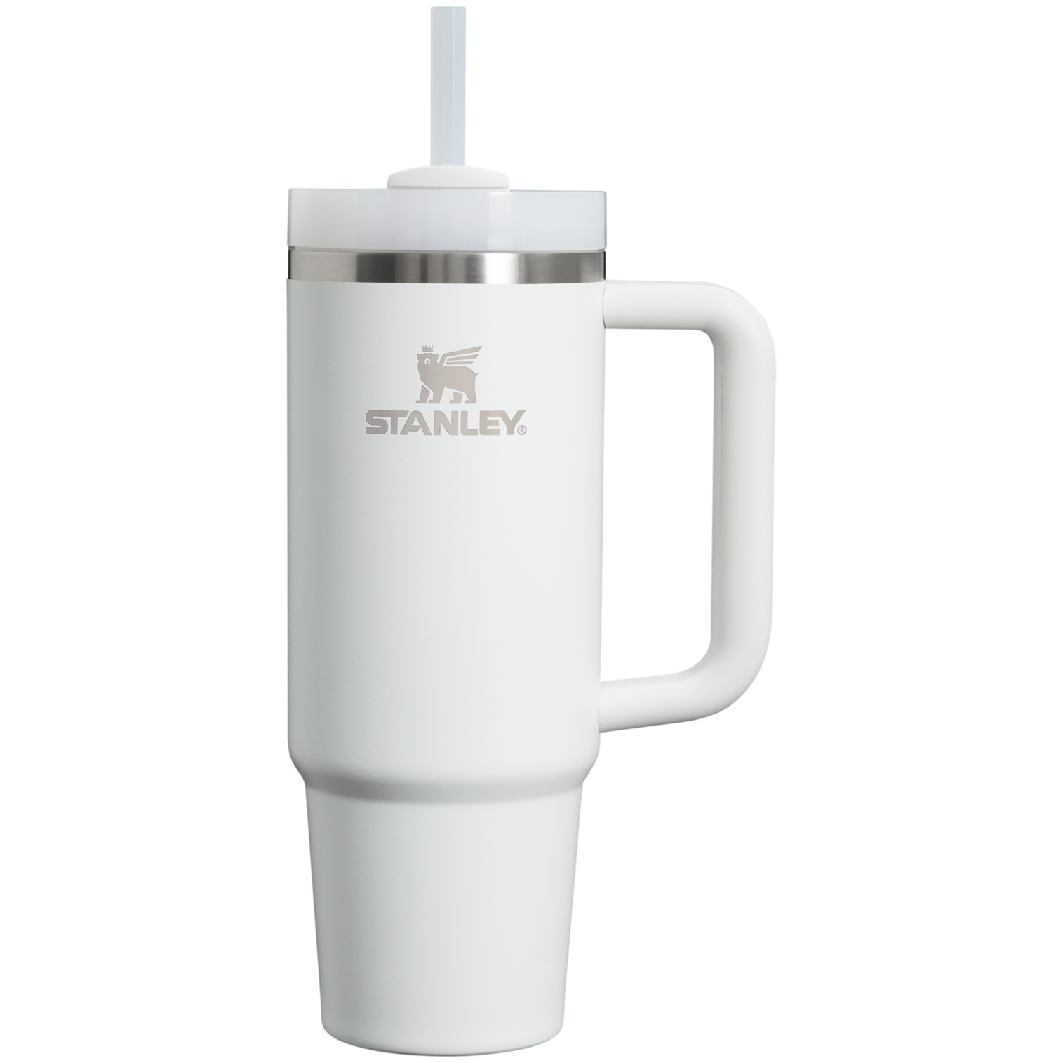 Car-Cup Friendly The Quencher H2.0 Flowstate Tumbler D051L - Double-Wall Vacuum Insulated Travel Tumbler with Straw - Frost