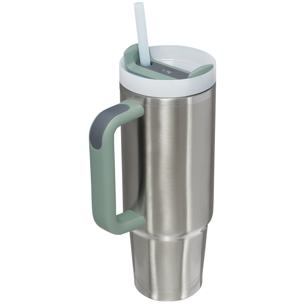 Car-Cup Friendly The Quencher H2.0 Flowstate Tumbler D051L - Double-Wall Vacuum Insulated Travel Tumbler with Straw Detail