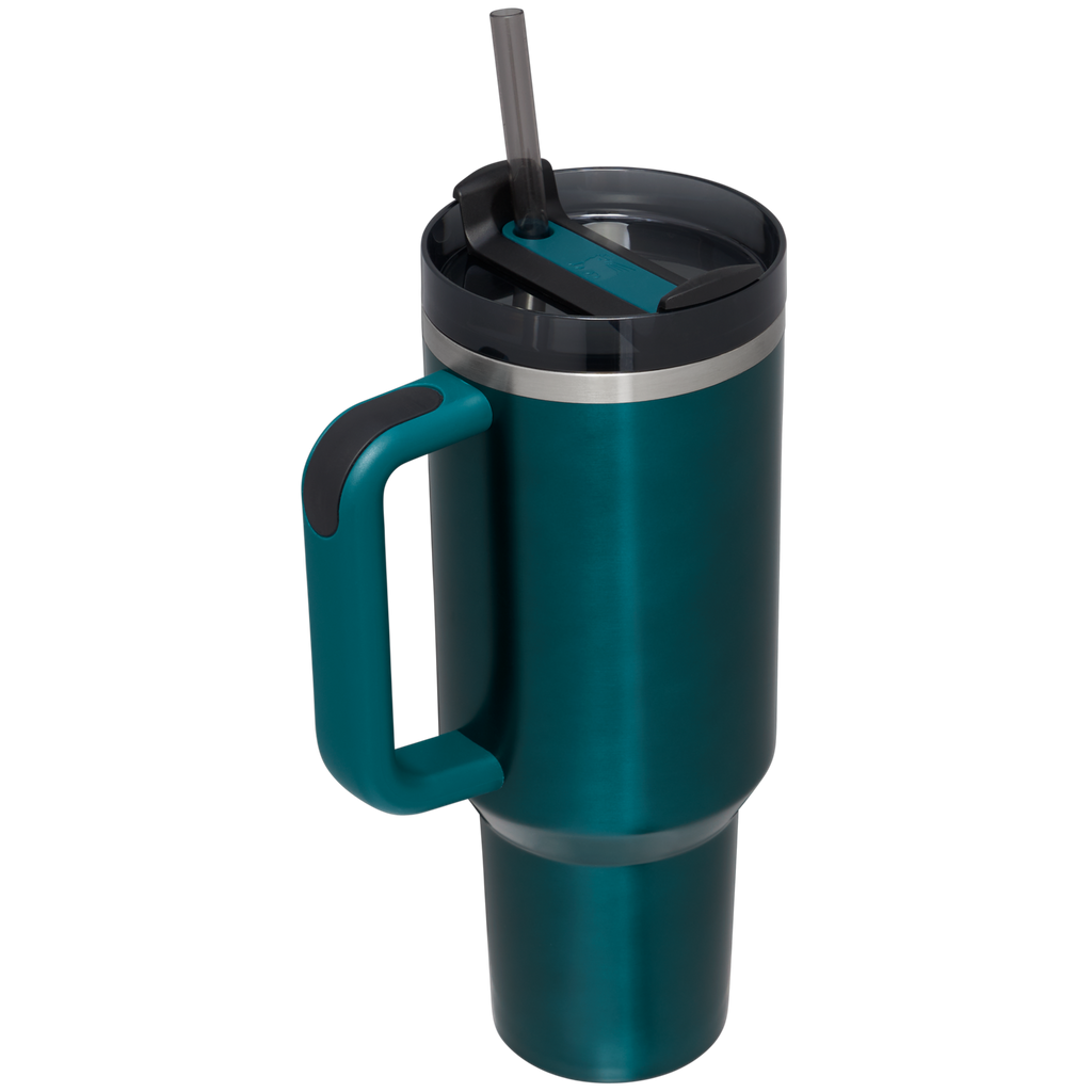 Insulated Travel The Quencher H2.0 Flowstate Tumbler D050X - Double-Wall Vacuum Insulated Travel Tumbler with Straw Detail