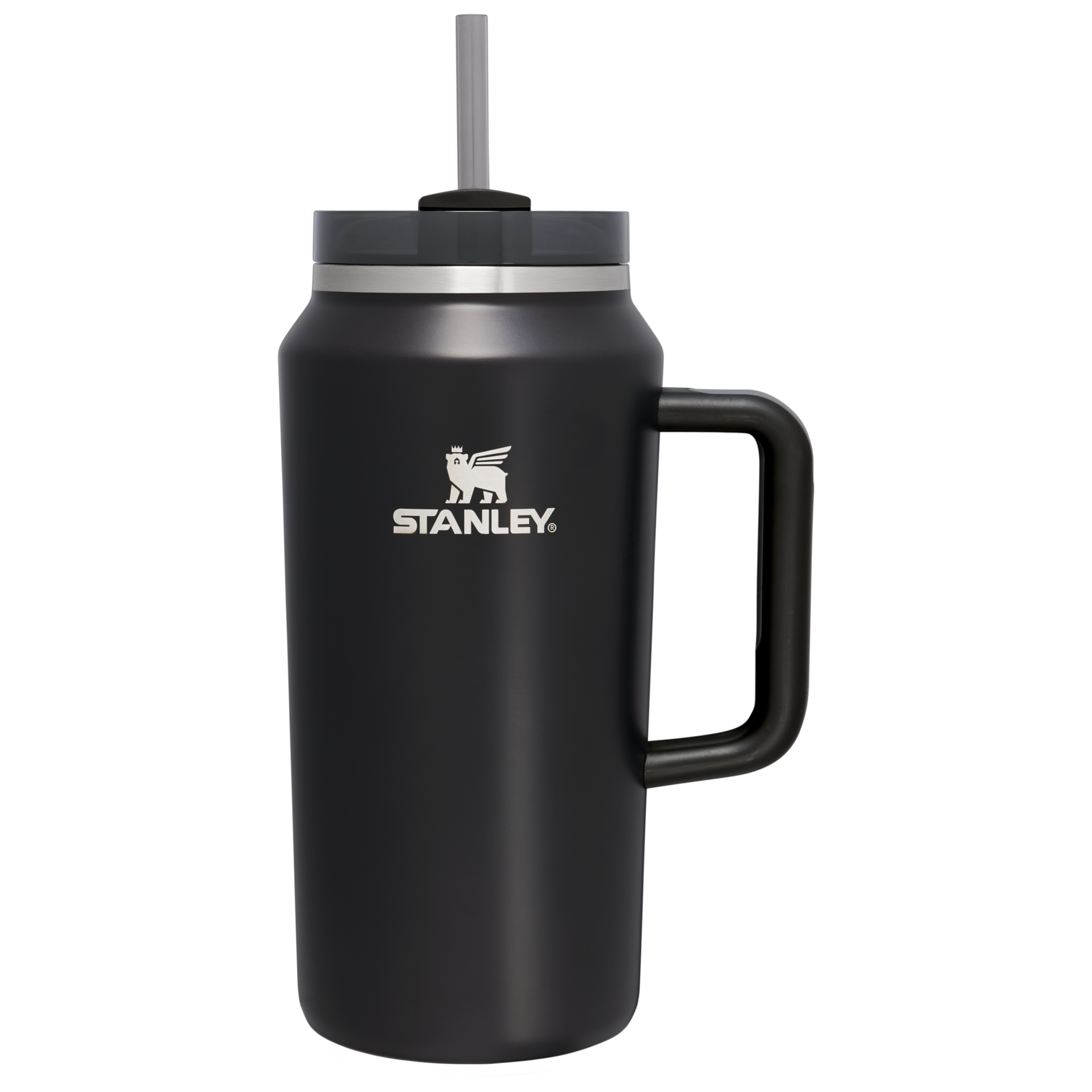 Large Capacity The Quencher H2.0 Flowstate Tumbler D033Q - 40oz Large Capacity Car-Cup Friendly Quencher - Black Glow