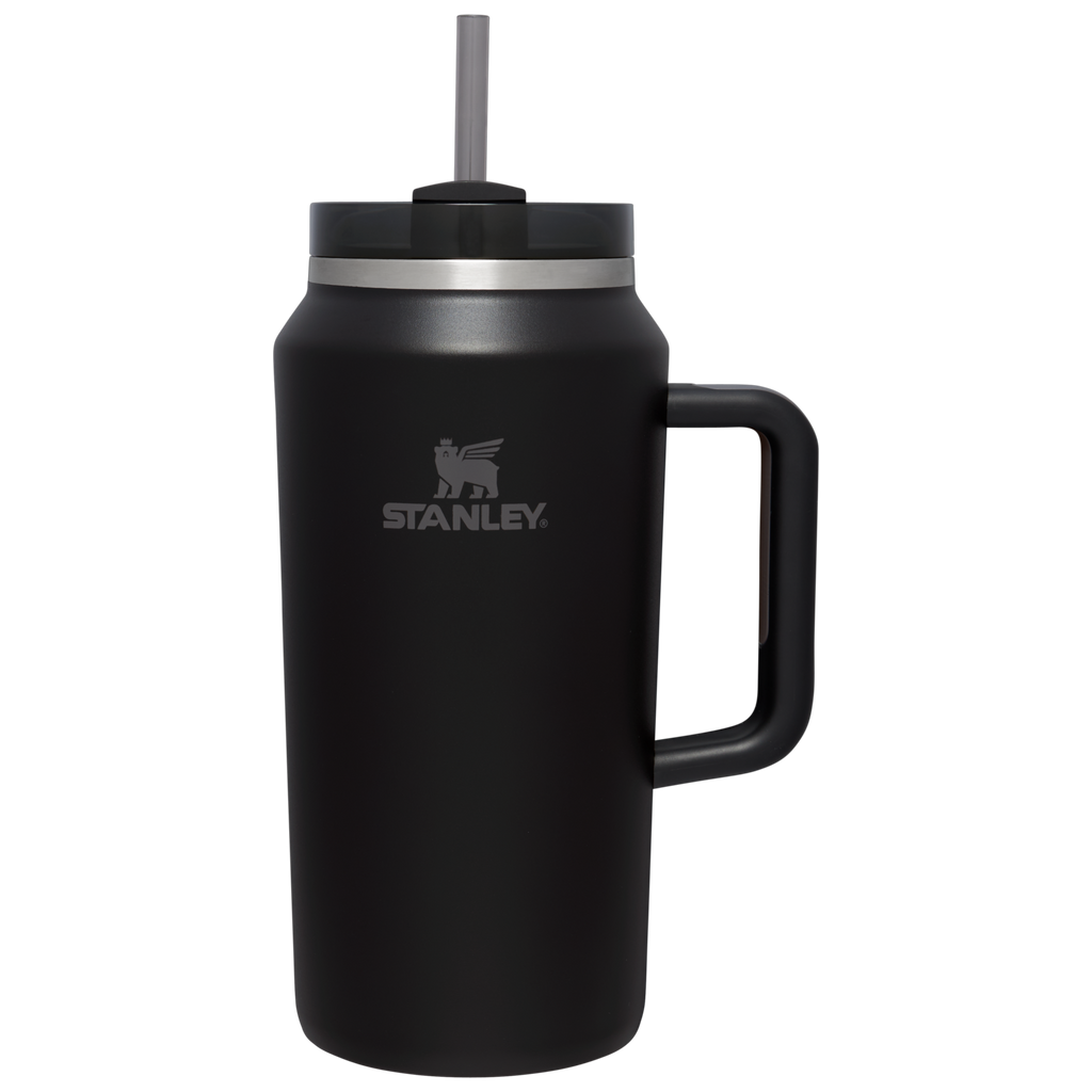 Large Capacity The Quencher H2.0 Flowstate Tumbler D365U - 40oz Large Capacity Car-Cup Friendly Quencher - Black