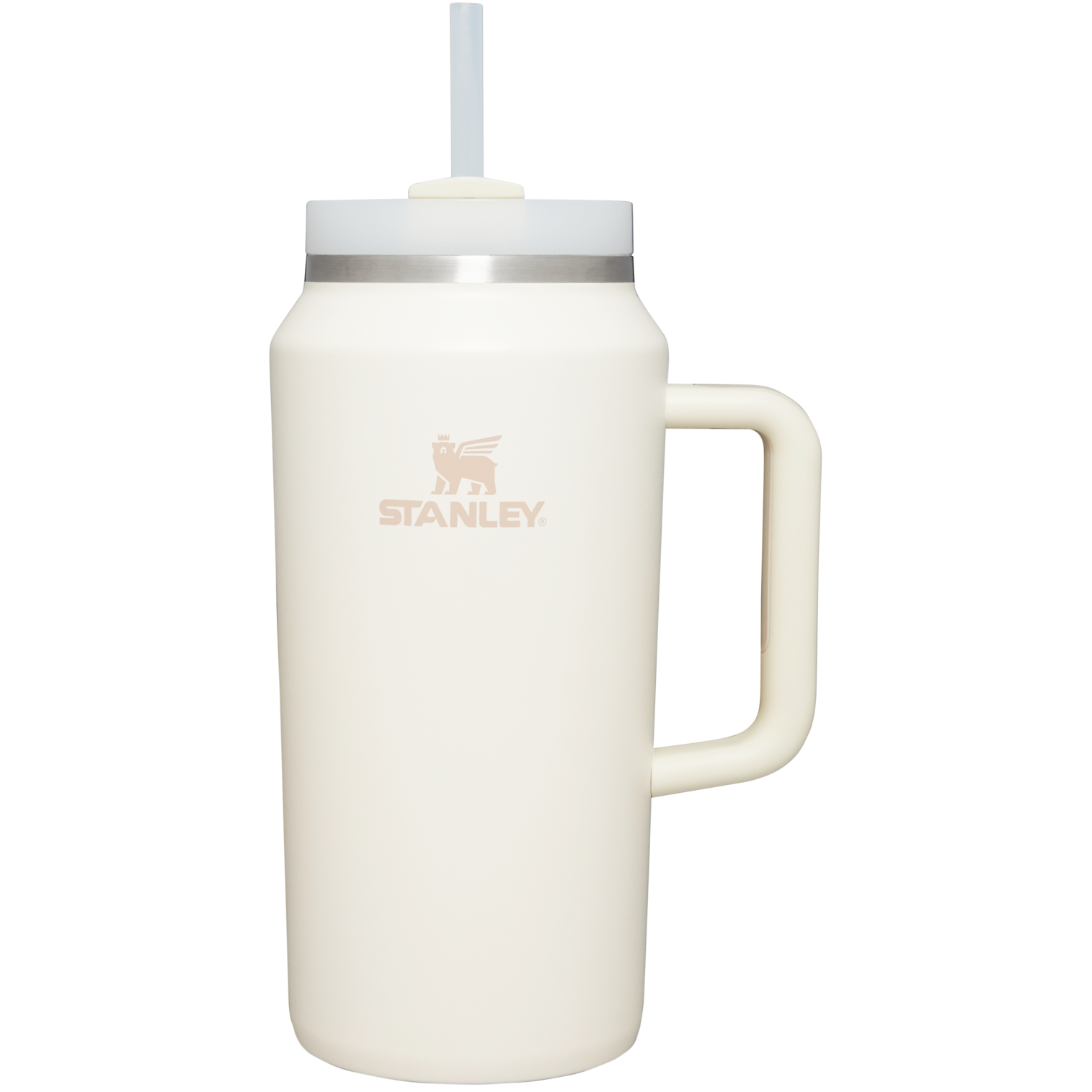 Large Capacity The Quencher H2.0 Flowstate Tumbler D033Q - 40oz Large Capacity Car-Cup Friendly Quencher - Cream