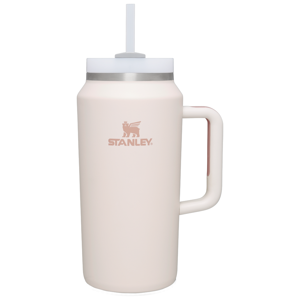 Large Capacity The Quencher H2.0 Flowstate Tumbler D033Q - 40oz Large Capacity Car-Cup Friendly Quencher - Rose Quartz