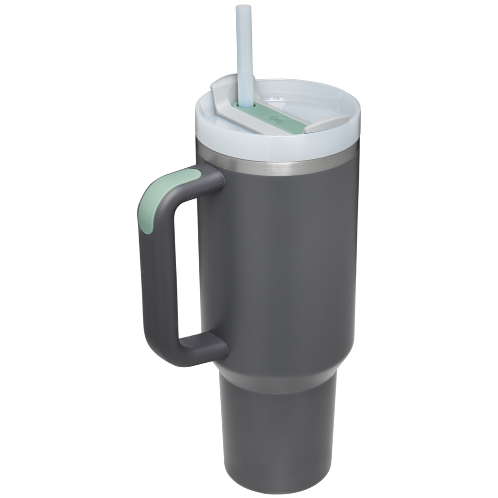 Insulated Travel The Quencher H2.0 Flowstate Tumbler D050X - Double-Wall Vacuum Insulated Travel Tumbler with Straw Detail