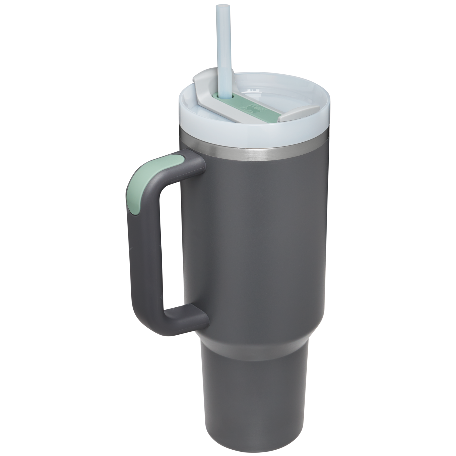 Insulated Travel The Quencher H2.0 Flowstate Tumbler  | Stanley Create D332L - Double-Wall Vacuum Insulated Travel Tumbler with Straw Detail