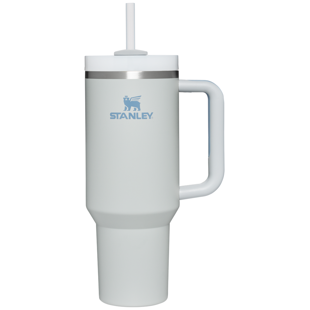 Insulated Travel The Quencher H2.0 Flowstate Tumbler  | Stanley Create D332L - Double-Wall Vacuum Insulated Travel Tumbler with Straw Detail