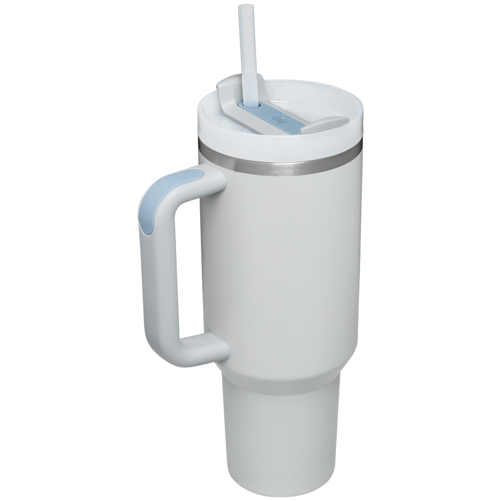 Insulated Travel The Quencher H2.0 Flowstate Tumbler D050X - Double-Wall Vacuum Insulated Travel Tumbler with Straw Detail