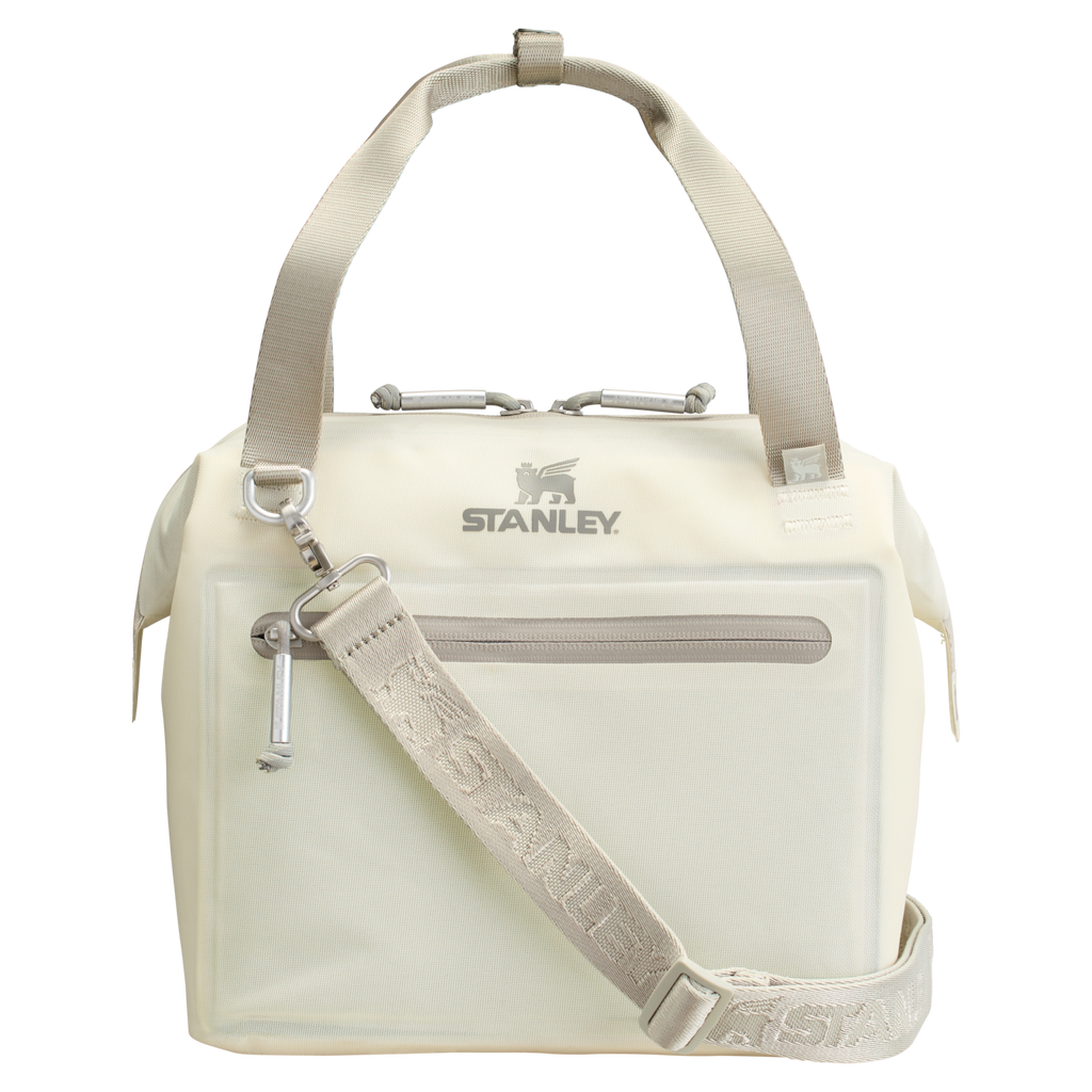Portable Mini The All Day Julienne Mini Cooler D052R - Heavy-Duty Ice-Retention Food & Beverage Carrier - Cream