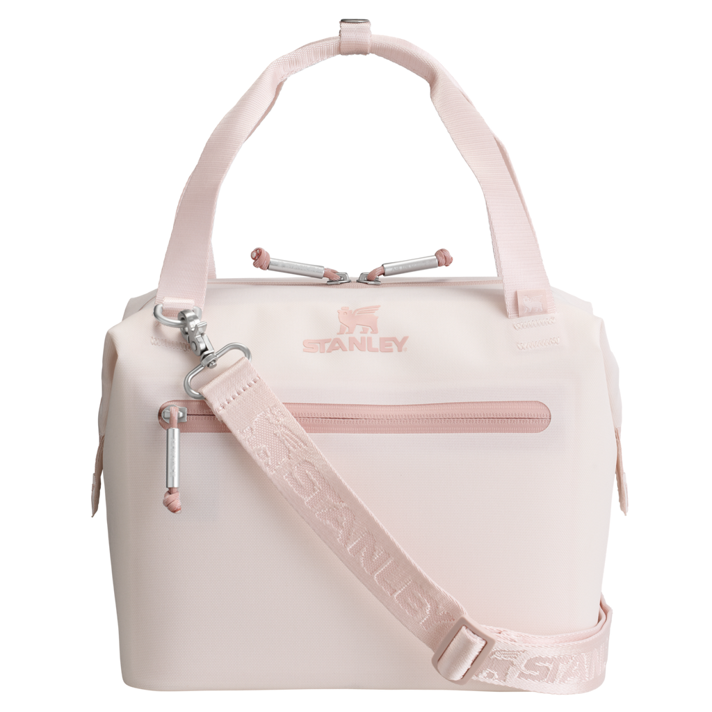 Portable Mini The All Day Julienne Mini Cooler D052R - Heavy-Duty Ice-Retention Food & Beverage Carrier - Rose Quartz