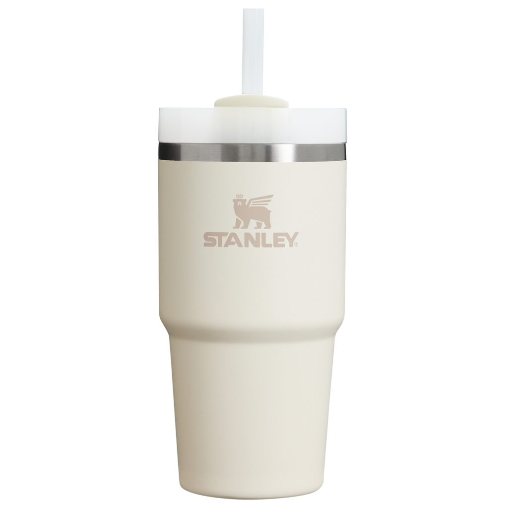 Insulated Travel The Quencher H2.0 Flowstate Tumbler D030T - 40oz Large Capacity Car-Cup Friendly Quencher - Cream 2.0