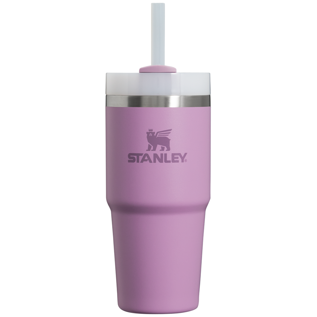Double-Wall Vacuum The Quencher H2.0 Flowstate Tumbler  | Stanley Create D329E - Premium Stainless Steel Straw Cup for All-Day Hydration - Lilac