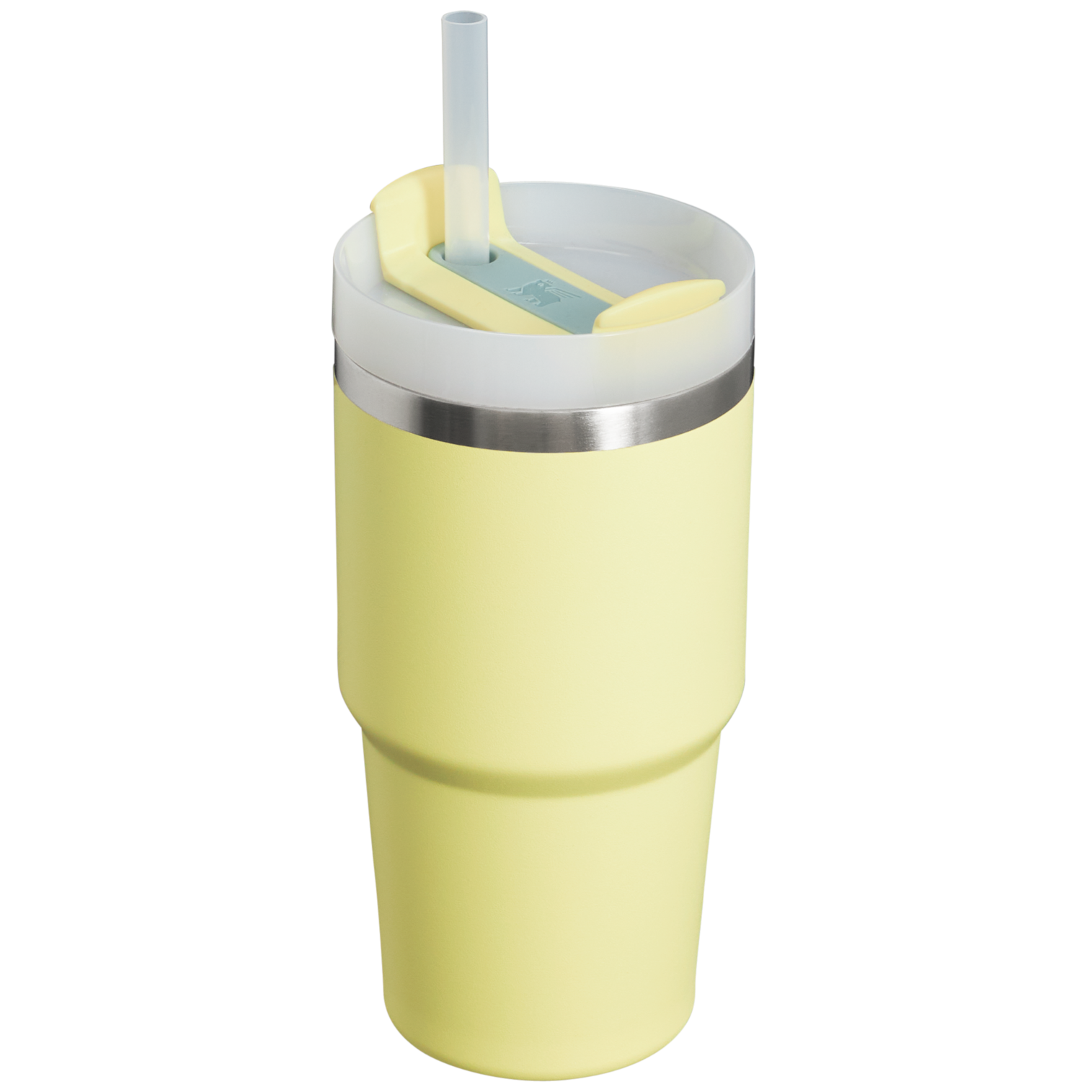 Double-Wall Vacuum The Quencher H2.0 Flowstate Tumbler | Stanley Create D330L - Double-Wall Vacuum Insulated Travel Tumbler with Straw Detail