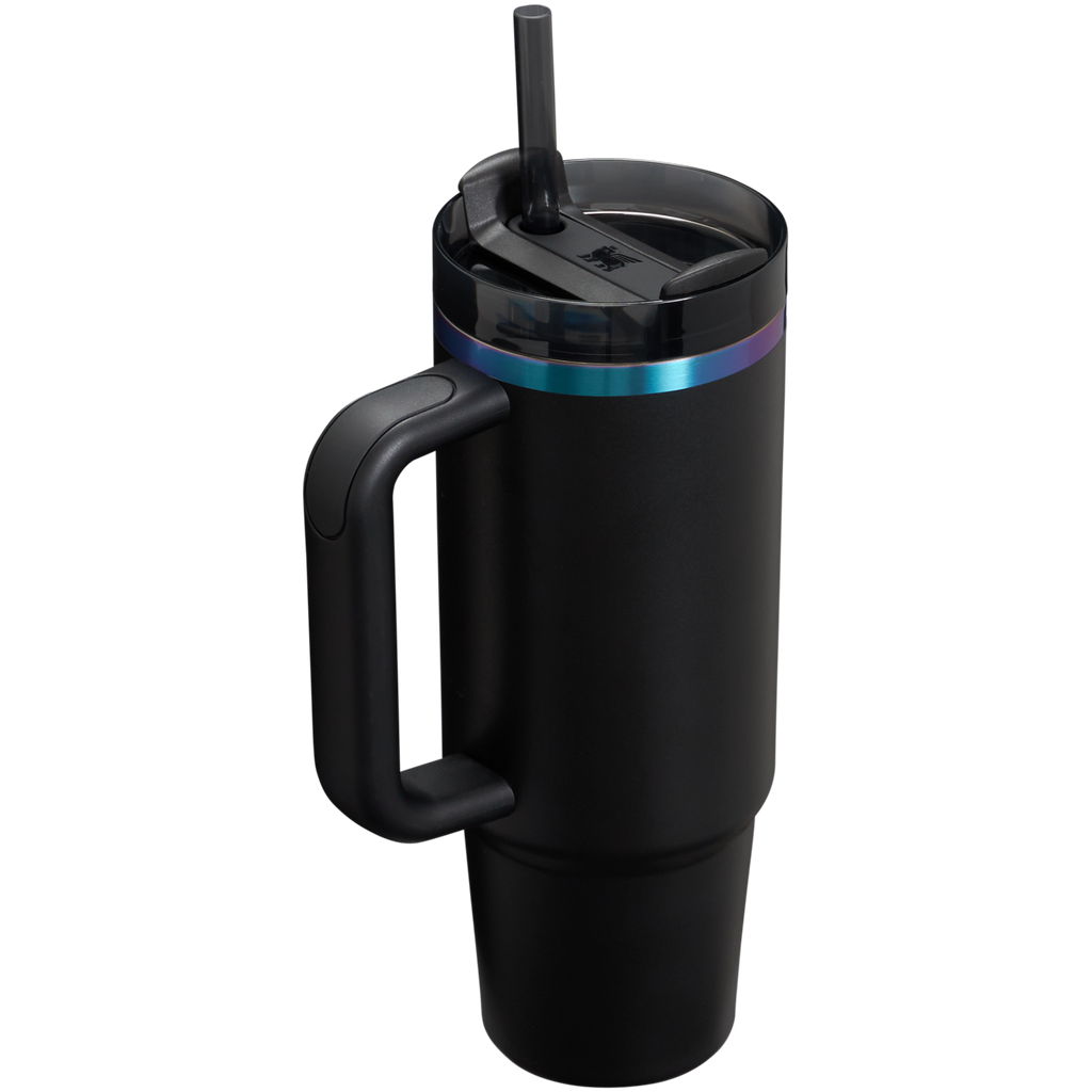Large Capacity The Black Chroma Quencher H2.0 Flowstate Tumbler D107W - 40oz Large Capacity Car-Cup Friendly Quencher Detail