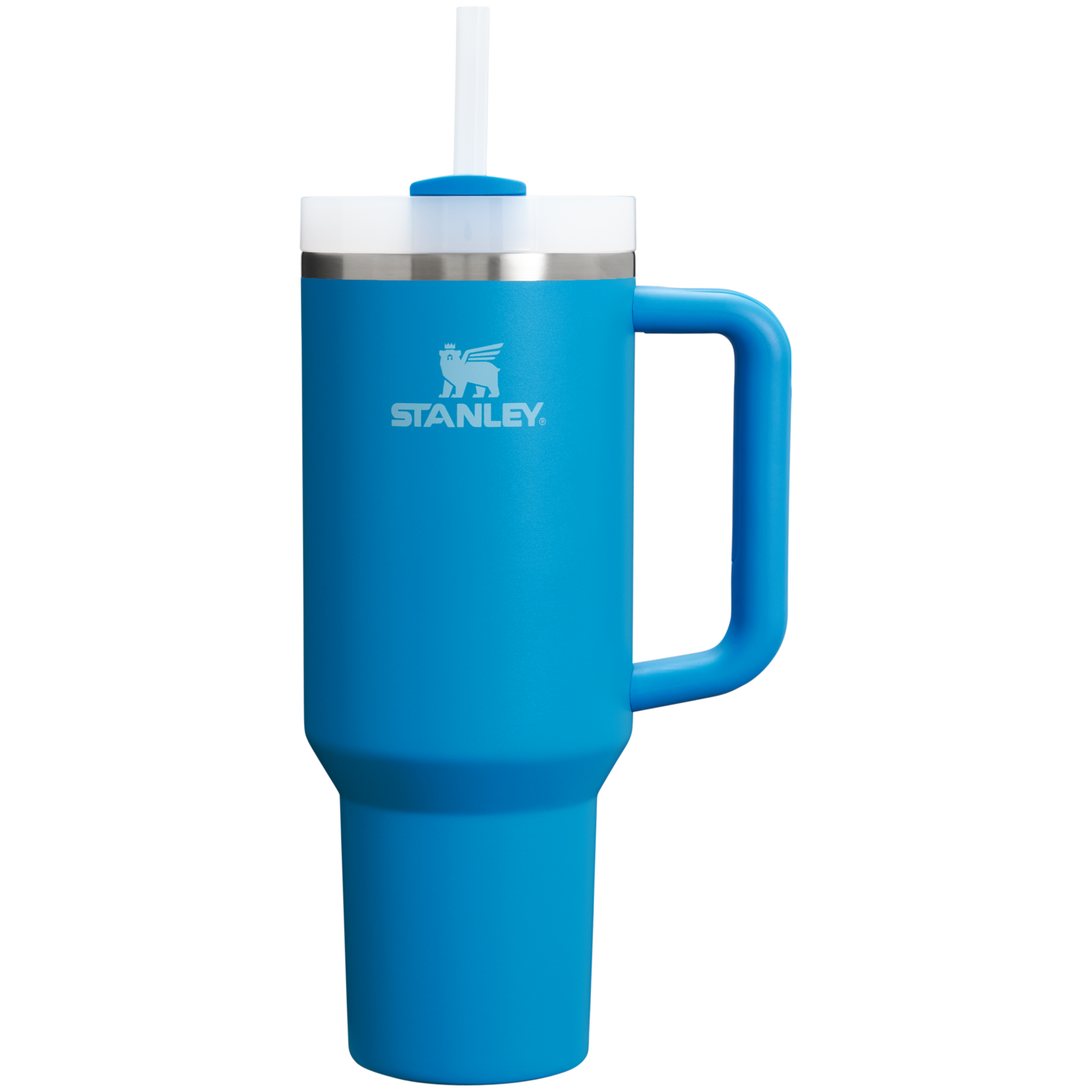 Insulated Travel The Quencher H2.0 Flowstate Tumbler  | Stanley Create D332L - Double-Wall Vacuum Insulated Travel Tumbler with Straw Detail
