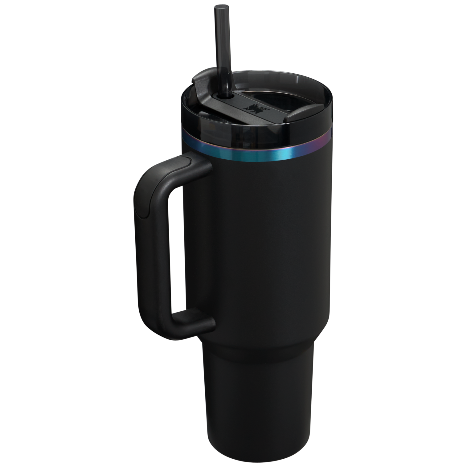 Large Capacity The Black Chroma Quencher H2.0 Flowstate Tumbler D252B - FlowState 3-Position Lid Insulated Travel Mug Detail
