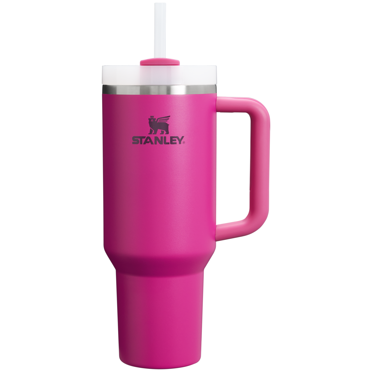 Insulated Travel The Quencher H2.0 Flowstate Tumbler  | Stanley Create D332L - Double-Wall Vacuum Insulated Travel Tumbler with Straw Detail