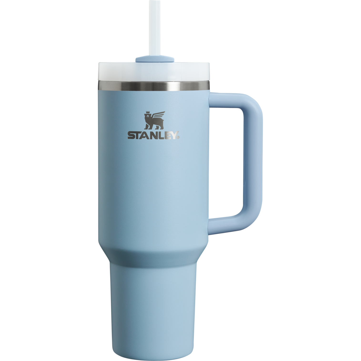 Insulated Travel The Reverb Quencher H2.0 Flowstate Tumbler D319F - Double-Wall Vacuum Insulated Travel Tumbler with Straw - Frost Reverb
