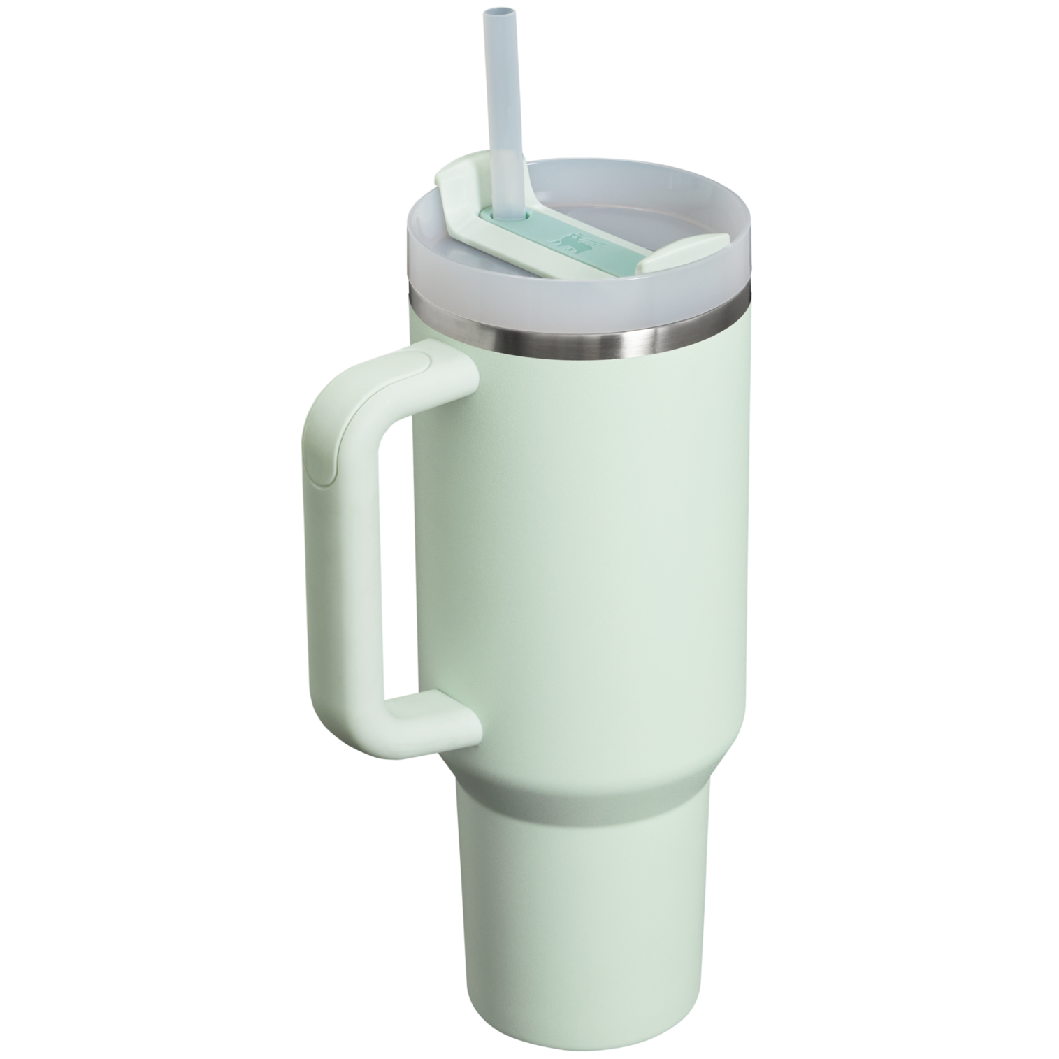 Insulated Travel The Quencher H2.0 Flowstate Tumbler  | Stanley Create D332L - Double-Wall Vacuum Insulated Travel Tumbler with Straw Detail