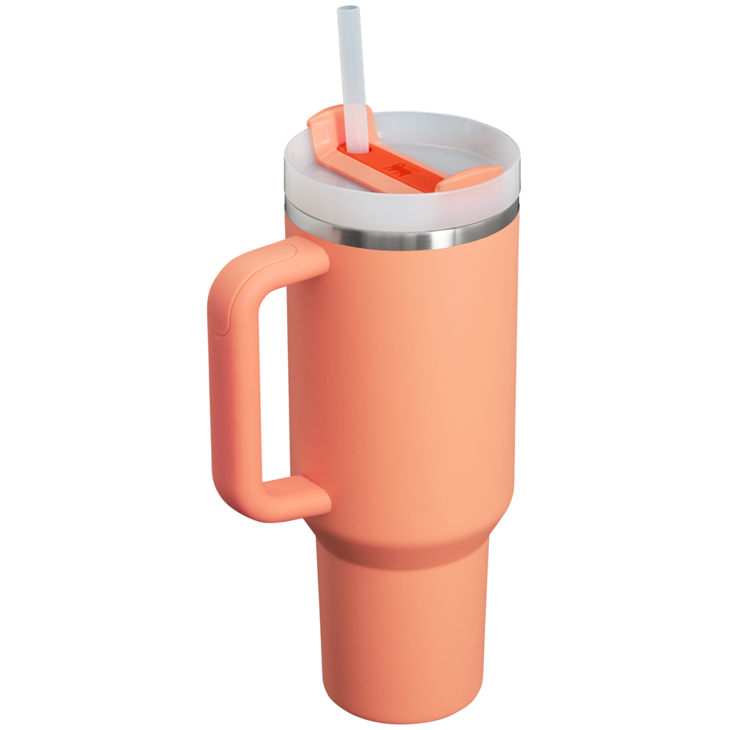 Insulated Travel The Quencher H2.0 Flowstate Tumbler D050X - Double-Wall Vacuum Insulated Travel Tumbler with Straw Detail