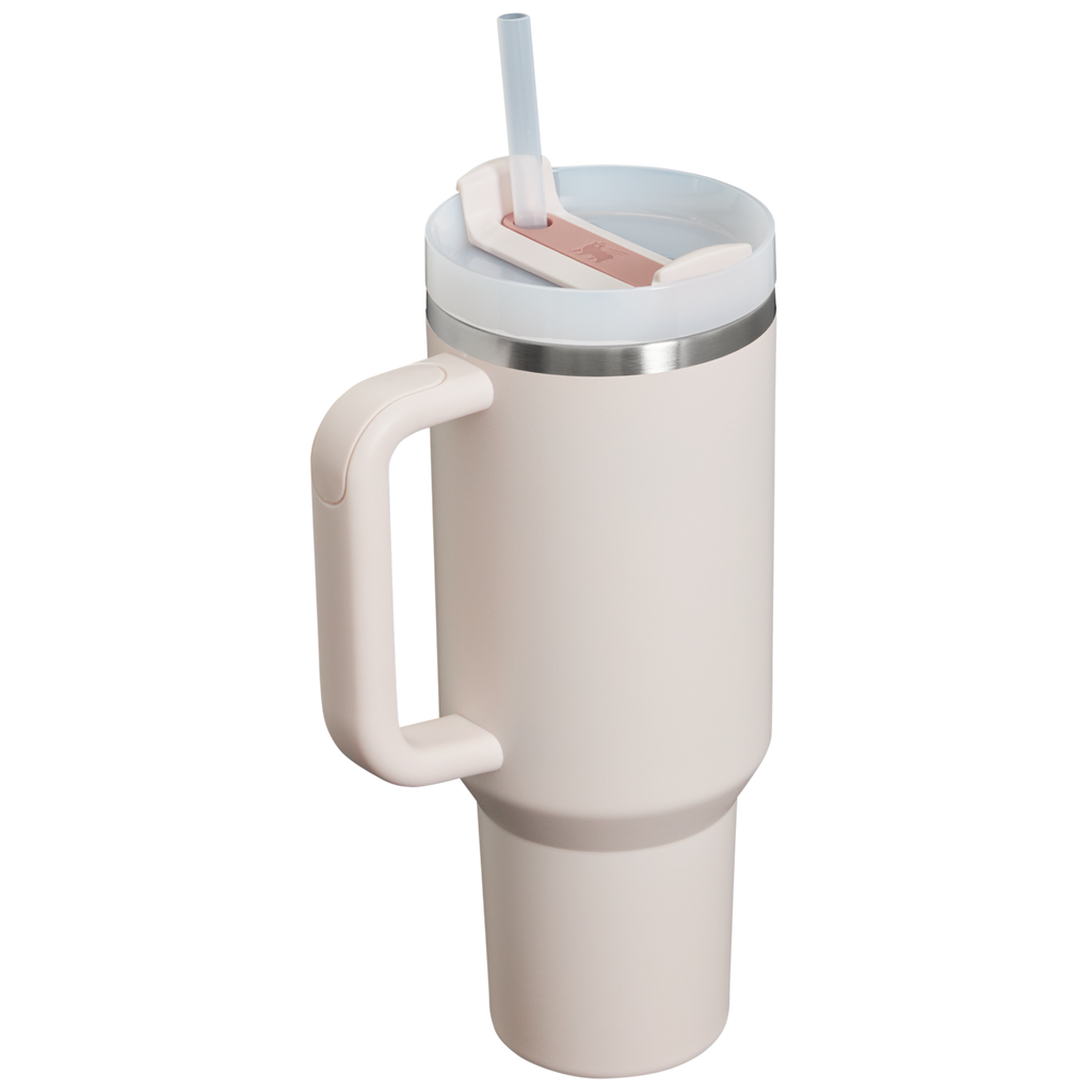 Insulated Travel The Quencher H2.0 Flowstate Tumbler D050X - Double-Wall Vacuum Insulated Travel Tumbler with Straw Detail