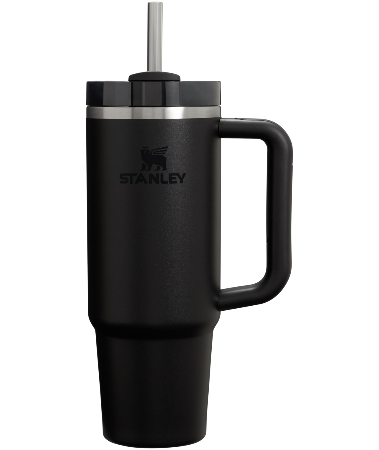 Large Capacity The Quencher H2.0 Flowstate Tumbler | Stanley Create D331C - FlowState 3-Position Lid Insulated Travel Mug - Black 2.0